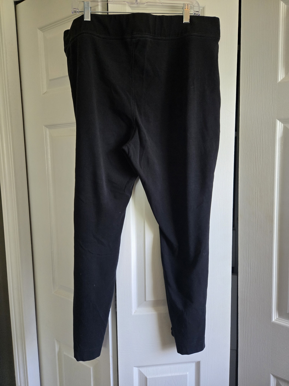 DULUTH TRADING CO NoGA Naturale Cotton Leggings Black XXL - Picture 2 of 3